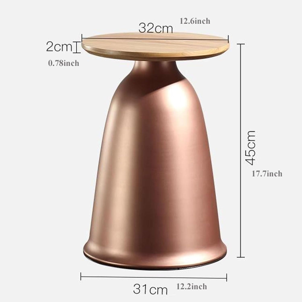 Home Office Furniture Round End Table,Accent Ideal for Any Room, Sofa Couch S...