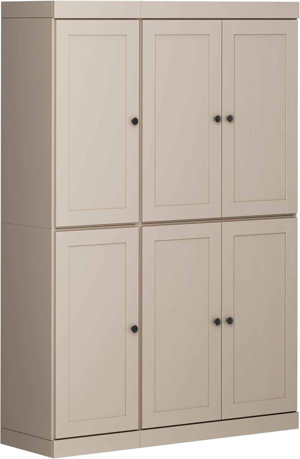 Palace Imports Solid Wood Kitchen Pantry Cabinet - 71.5" Tall, 48.5&quot...