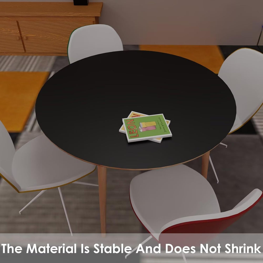 Round Table Pad,1.8mm Thick,Dia.38 Inch,Round Leather Table Cover,Round Table...