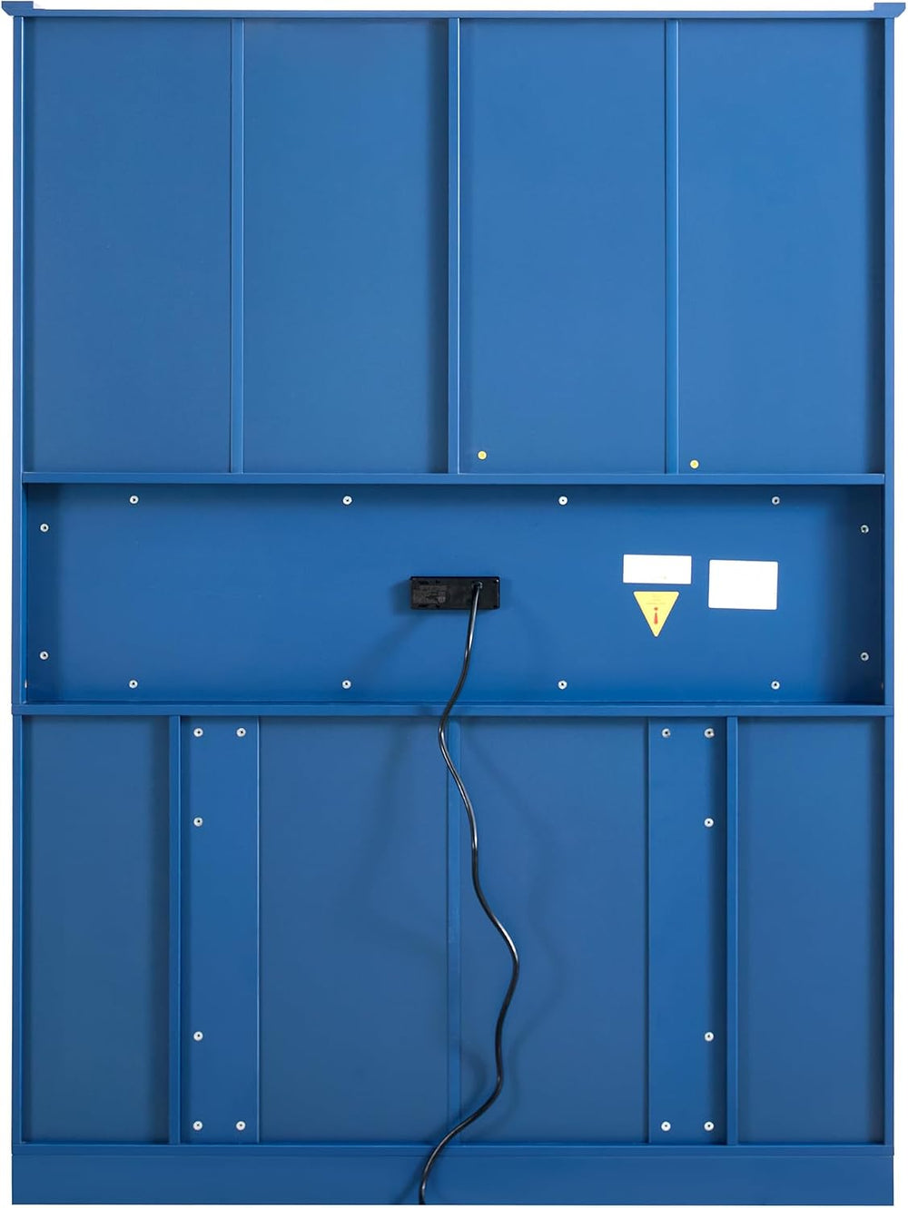 71" Tall Kitchen Pantry Storage Cabinet with 4 Foldable Doors, Freestand...