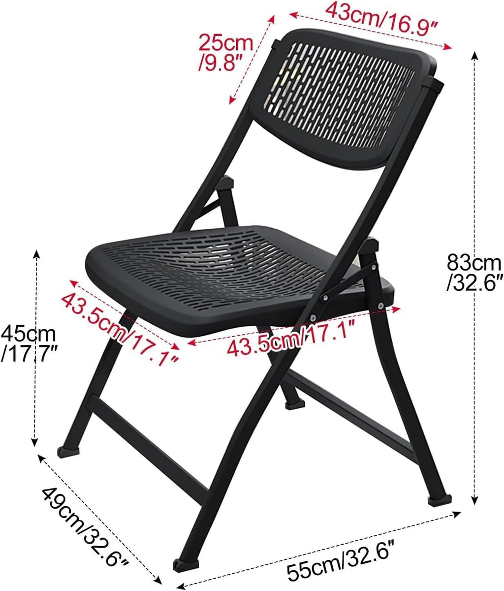 Plastic Folding Chair, Folding for Wedding Party Outdoor Indoor and Office, Portable Commercial(Green,1)