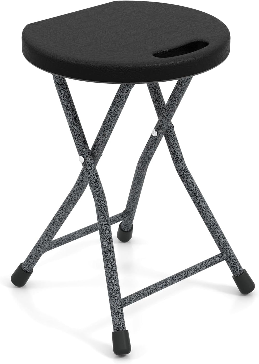 Giantex Folding Stool, 18” Height Foldable Bar Stools, Portable Folding Chair...