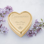 Cherished Moments Personalized Quinceañera Jewelry Box, Heart Keepsake