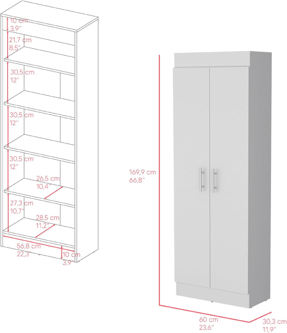 Pantry Cabinet Clinton, Kitchen, White
