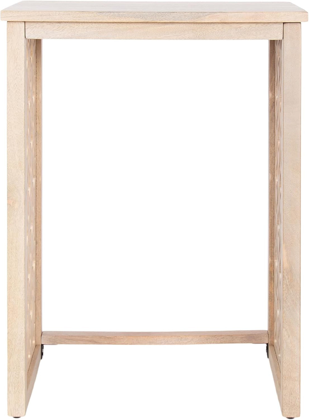 Kate and Laurel Karni Modern Mango Wood Living Room Nesting Tables, Set of 2,...