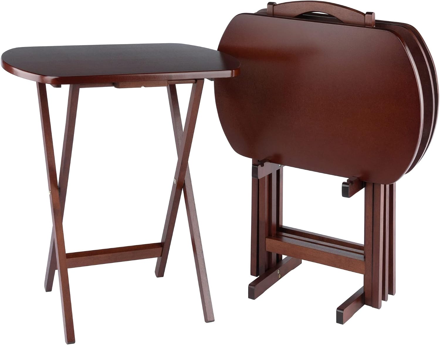 Winsome Wood TV Tray Set