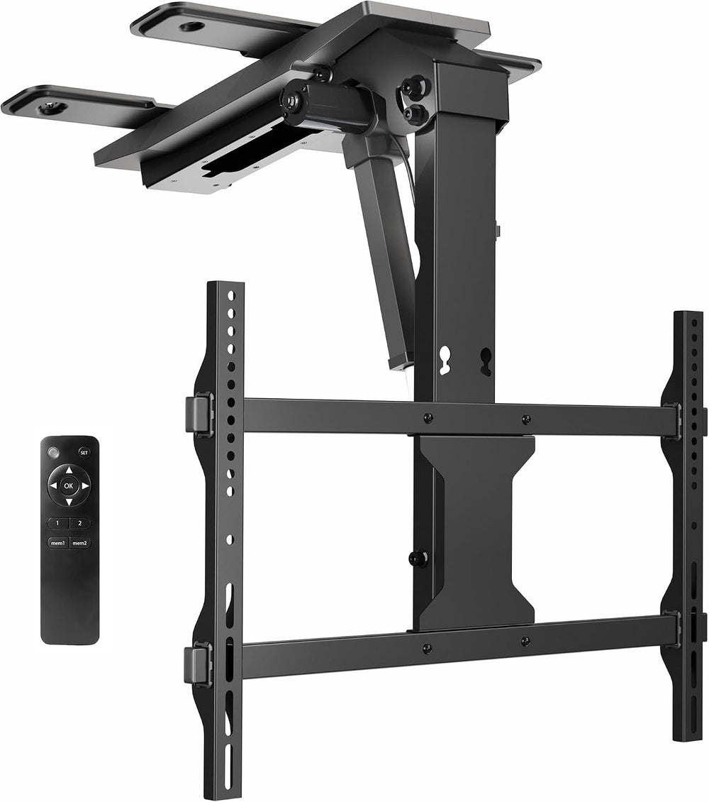VIVO Black Electric Ceiling TV Mount for 37 to 70 in Screens, MOUNT-E-FD75C |...