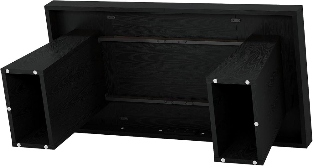 Tribesigns 55-Inch Executive Desk, Thick Wood Office Computer Desk with Doubl...
