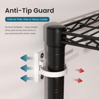 Metal Garment Racks Heavy Duty Clothes Rack Adjustable Freestanding Expandable Industrial Pipe Clothing Rack for Hanging Clothes - 70" L x 16" W x 76.7" H, Black