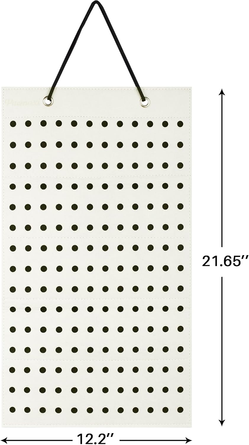 PACMAXI Hanging Shoe Charm Holder with 184 Holes