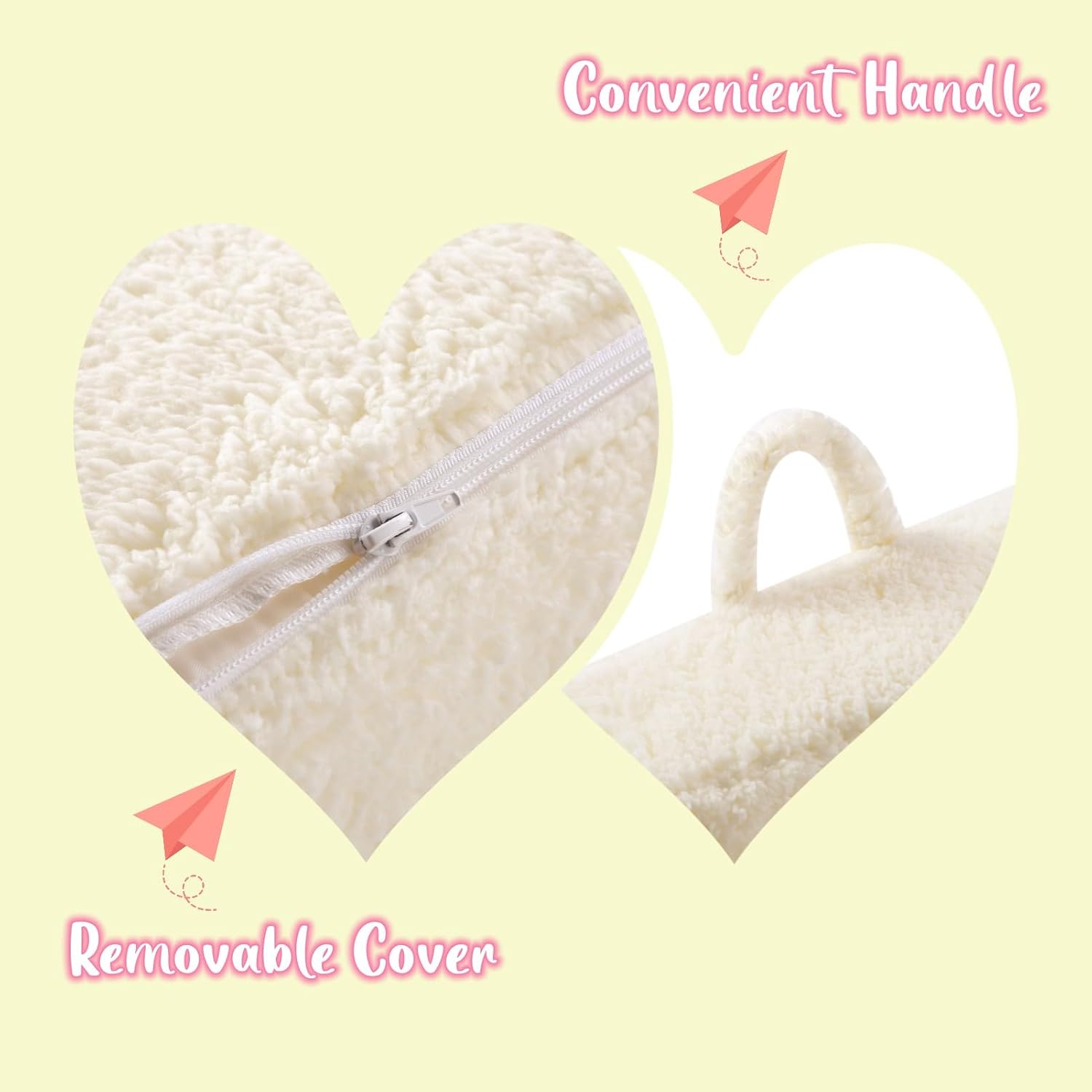 MOMCAYWEX Kids Snuggly-Soft Sherpa Chair, Cuddly Toddler Foam Chair for Boys and Girls, Cream