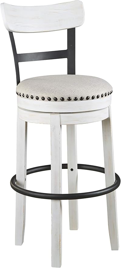 Signature Design by Ashley Valebeck 30" Modern Swivel Pub Height Barstoo...