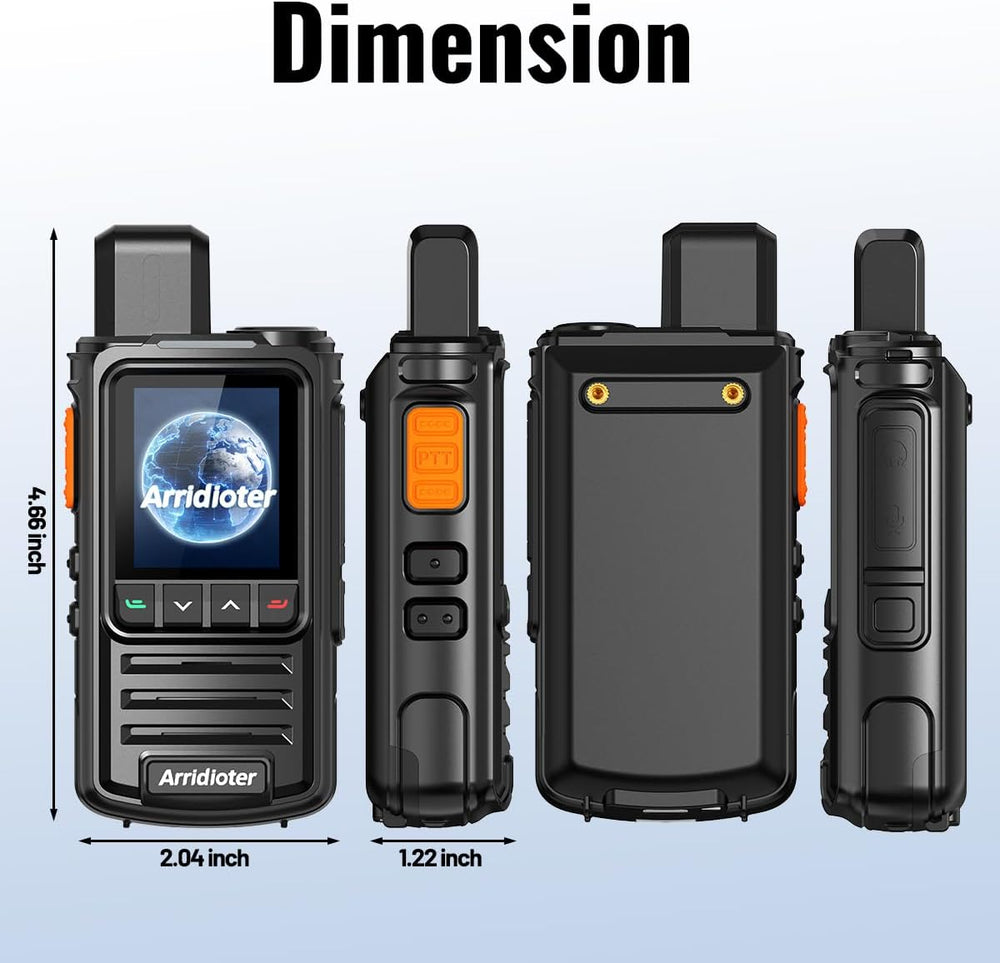 Global Rapid Long Range Walkie Talkies Unlimited Range Fast Radio Nationwide ...