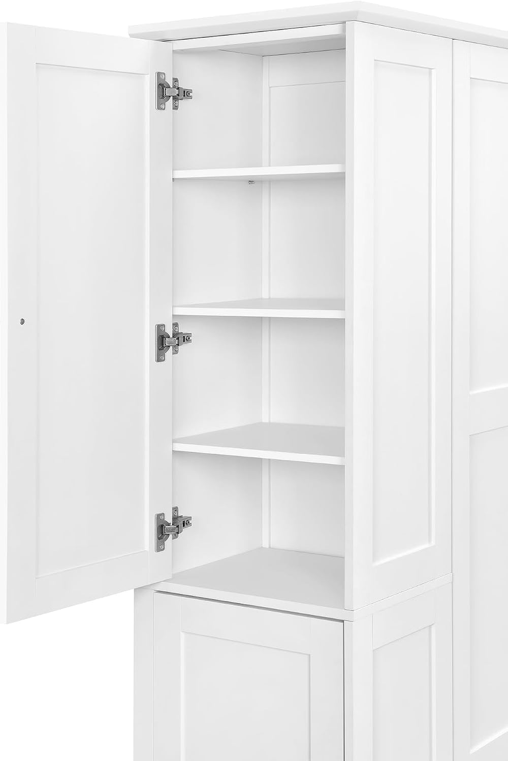 RUNNA 73.6" Tall Farmhouse Kitchen Pantry,Freestanding Large Capacity St...