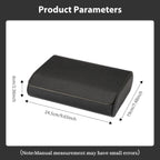 6 Watch Travel Cases for Men - Watch Roll 6 Slots Travel ﻿black Multifunctional Watch Display Box Cabinet ，Christmas Gift for Man/Woman/Office ﻿