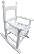 Kids Rocking Chair, Toddler Rocking Chair, Children’s Rocking Chair Porch Rocker Chair with Classic Rocker and Hardwood Construction, for Nursery, Indoor, Outdoor, Living Rooms, Bedrooms (White)