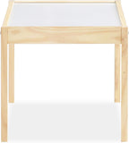Baby Relax Hunter 3-Piece Kiddy Table & Chair, Natural/White Table Set