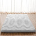 Japanese Floor Mattress, 100% High Density Comfortable Foam, 3.5" Thicken Foldable Mattress Tatami Mat Sleeping Pad, Ideal for Comfort and Support, Kids Floor Lounger Pillow Bed Sofa (Full）