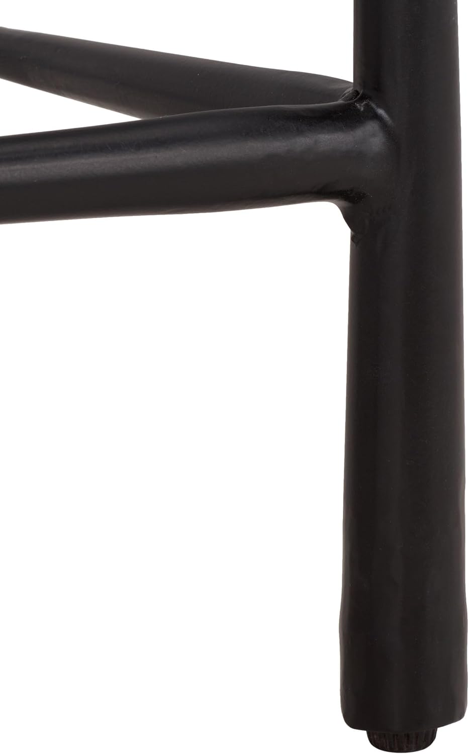 SAFAVIEH Furniture - Nadezhda Accent Table - White & Black - Marble Top M...