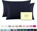 Silk Pillowcase for Hair and Skin,Soft,Breathable and Sliky 100% Silk Pillowcases King Set of 2,Both Sides Natural Mulberry Silk Pillow Cases with Hidden Zipper(King Size 20"X 36",2pcs)