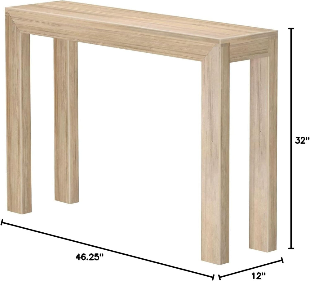 Plank+Beam Modern Console Table, 46 Inch, Blonde