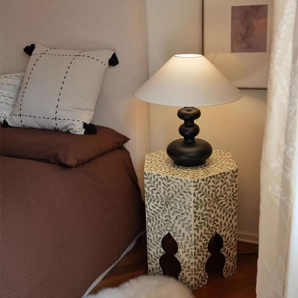 ENGENDER Couch Side Table Home Sofa Next to Living Room Art Small Coffee Tabl...