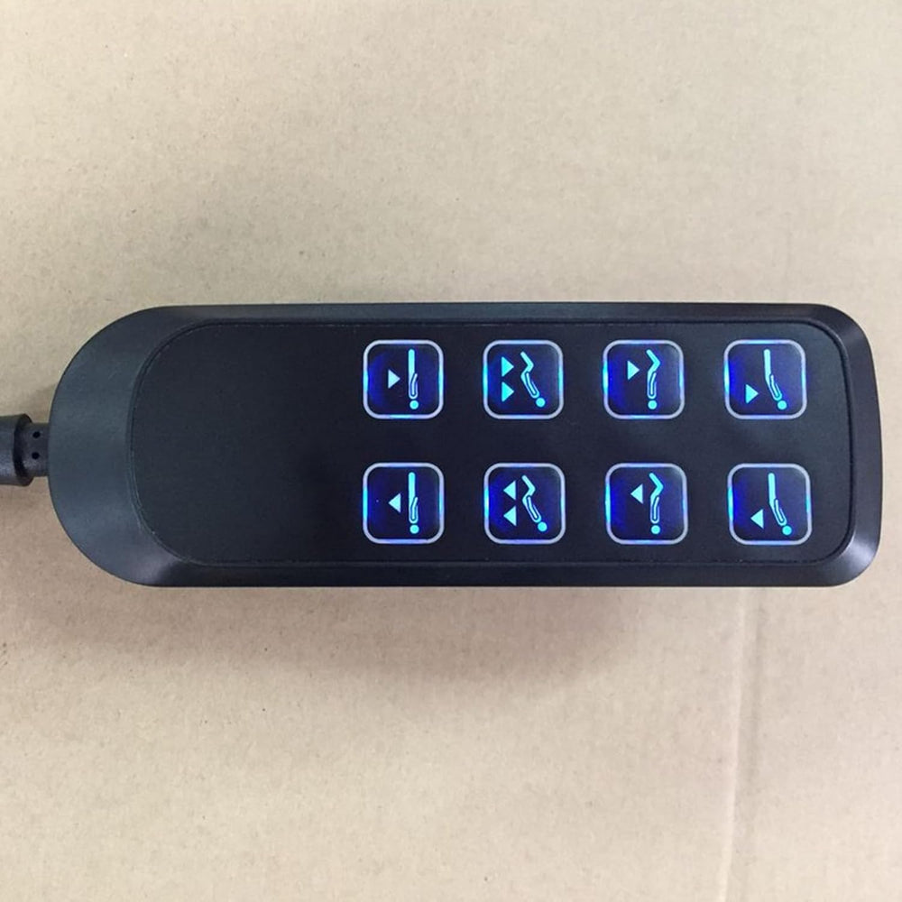 8 Pin Lifting Bed Remote Control Electric Push Rod Controller Electric Operat...