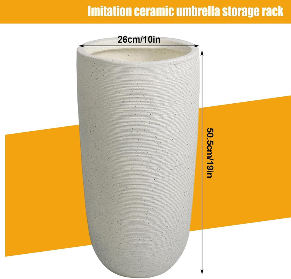 Indoor Large-Capacity Standing Umbrellas Bucket Commercial Ceramics Umbrella ...