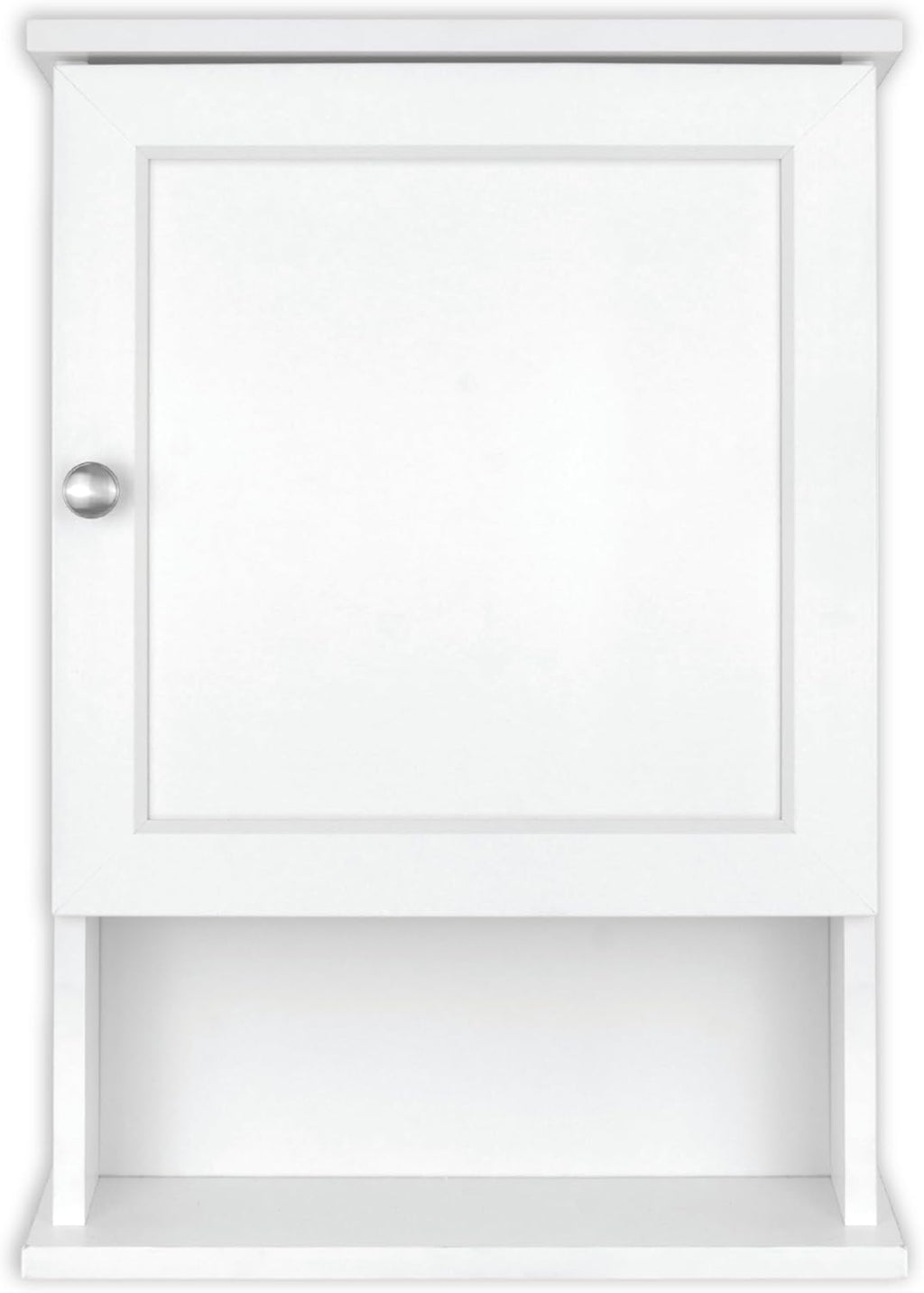 MCS 23x16 White Medicine Cabinet Organizer, Wall Mounted Bathroom Cabinet for Over-The-Toilet Storage, Bathroom Furniture & Restroom Organizer