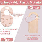 Baby Closet Dividers Durable Plastic Clothes Organizers 16 Pack | Double-Sided Dividers Wardrobe Organizer for Newborn to Toddler, Clothes Organizer by Size & Age Nursery Clothes Dividers