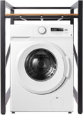 Over The Washer and Dryer Storage Shelf, Height Adjustable Washer Dryer Stacking Rack Stand for Bathrooms Laundry Rooms, Load Capacity 660 lbs