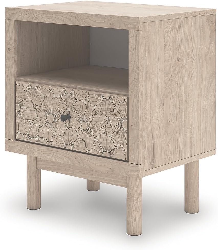 Signature Design by Ashley Birkmore Nightstand Bedside Charging Station with ...