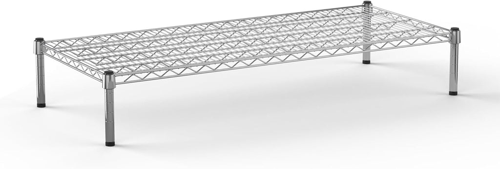 21" Deep x 48" Wide x 8" Height Wire Shelving Kit | 1-Tier | NSF Commercial Storage Rack Unit