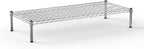 21" Deep x 48" Wide x 8" Height Wire Shelving Kit | 1-Tier | NSF Commercial Storage Rack Unit
