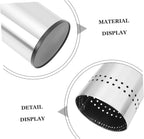 MAGICLULU Stainless Steel Umbrella Organizer for Home Hotel and Office Leakproof Long Handle Holder Storage Bucket for Umbrellas Stylish Decor for Entryway and Dining Spaces