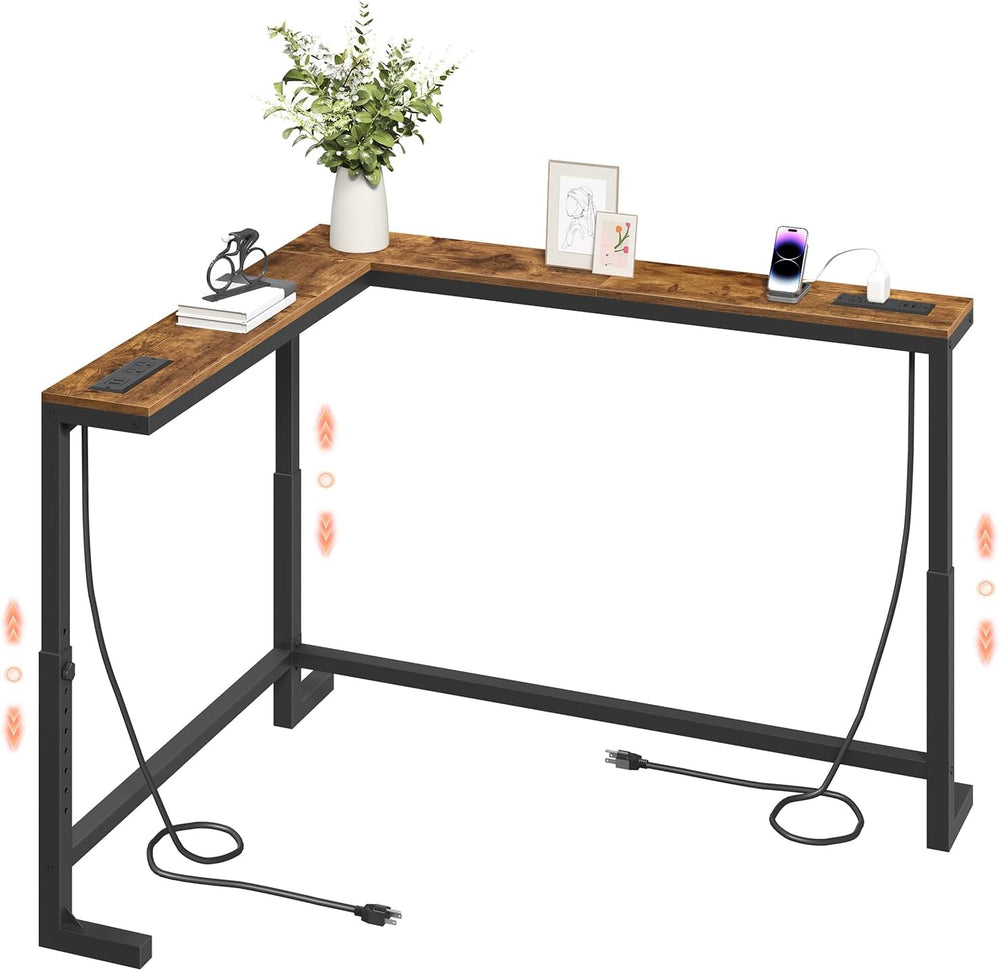 MAHANCRIS 78.7" Console Table with Adjustable Height(24.3"-32.7&quo...