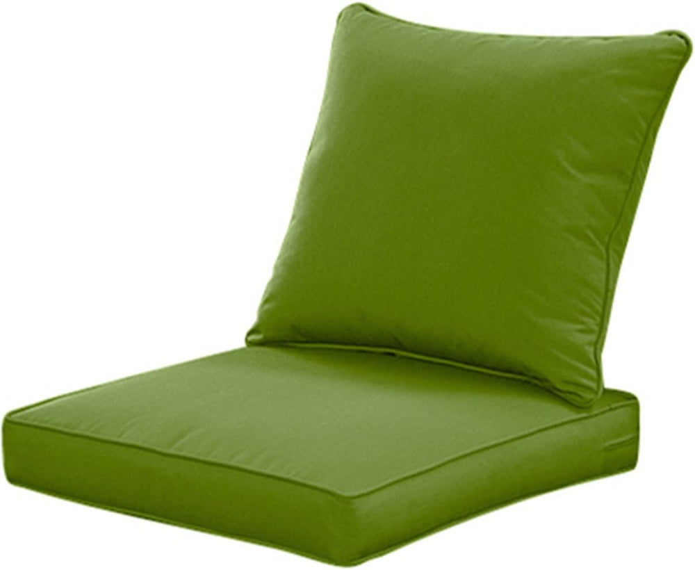 QILLOWAY Outdoor/Indoor Deep Seat Cushions for Patio Furniture, All WeatherLa...