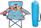 Paw Patrol Kids Camping Chair, Camp Fold N Go Chair with Carry Bag