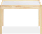 Baby Relax Hunter 3-Piece Kiddy Table & Chair, Natural/White Table Set