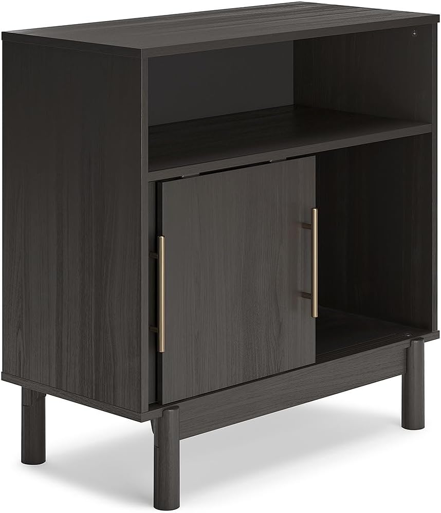 Signature Design by Ashley Brymont Modern 2 Door Accent Cabinet, Grayish Brown