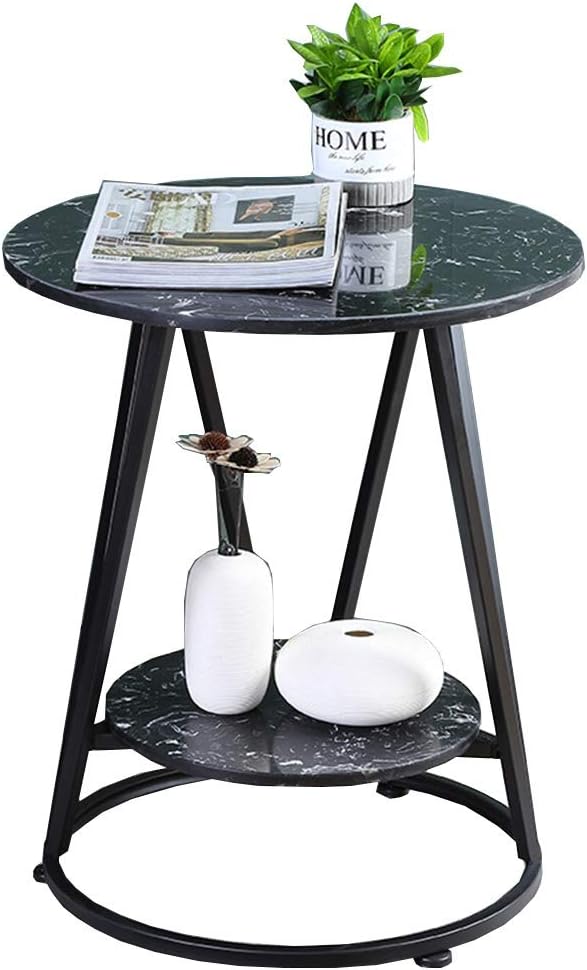 Telephone Table, Mini Side Table Nordic Living Room Sofa Corner Table Black I...