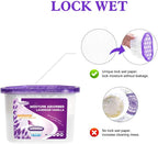 CANAGER Lavender Vanilla,Fresh Scent, Moisture Absorber Box,Odor Eliminator and Dehumidifier Boxes for Closet,Bedroom,Kitchen,Bathroom-6 Packs,Cups - Traps Moisture for Fresher, Cleaner Air