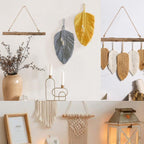 15-Inch Driftwood Wall Hanging Jewelry Hanger - Rustic Wood Logs Hanging Branch Decor with 5 Hooks, Handcrafted from Natural Drift Wood Pieces for Crafts (Rustic)