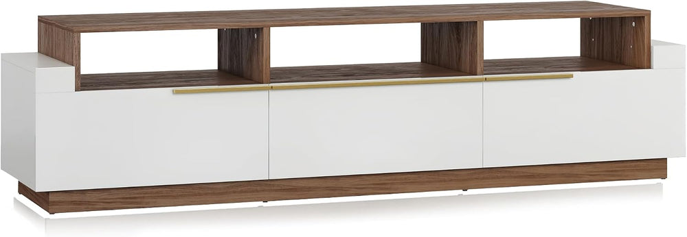 BELLEZE 70" TV Stand for TV up to 70", Modern Home Entertainment Ce...