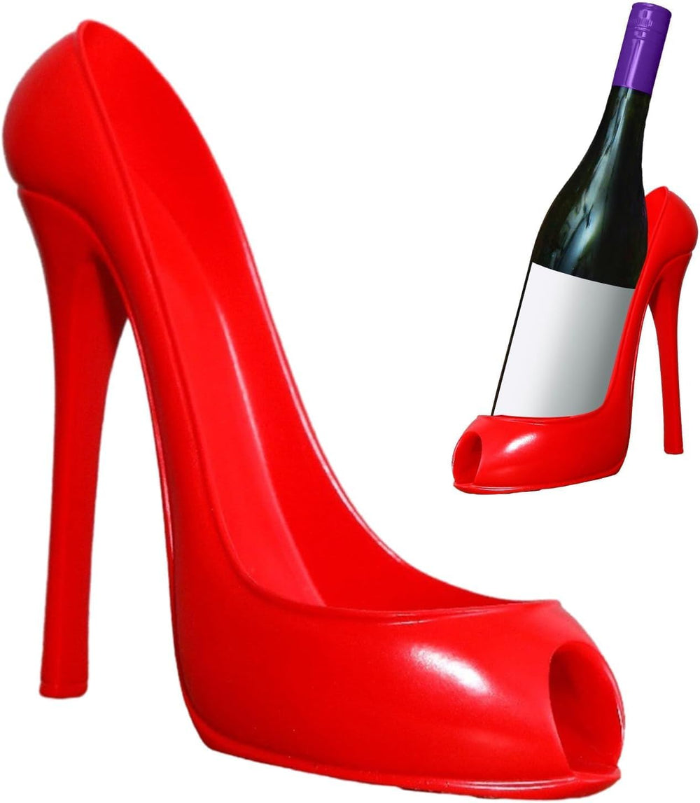 Wine Rack, High Heel Bottle Holder, Countertop Wine Storage Stand, Decorative...