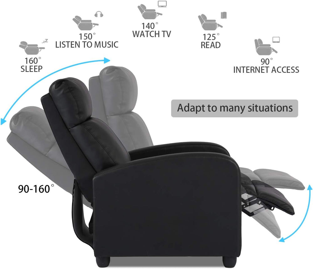 HCB Recliner Chair for Living Room Furniture Home Theater Seating Glider Chai...