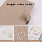 Travel Jewelry Organizer Case ， Portable Jewelry Organizers Storage Book, Compact Jewelry Roll for Earrings, Rings, Necklaces - Perfect Jewelry Travel Bag for Women