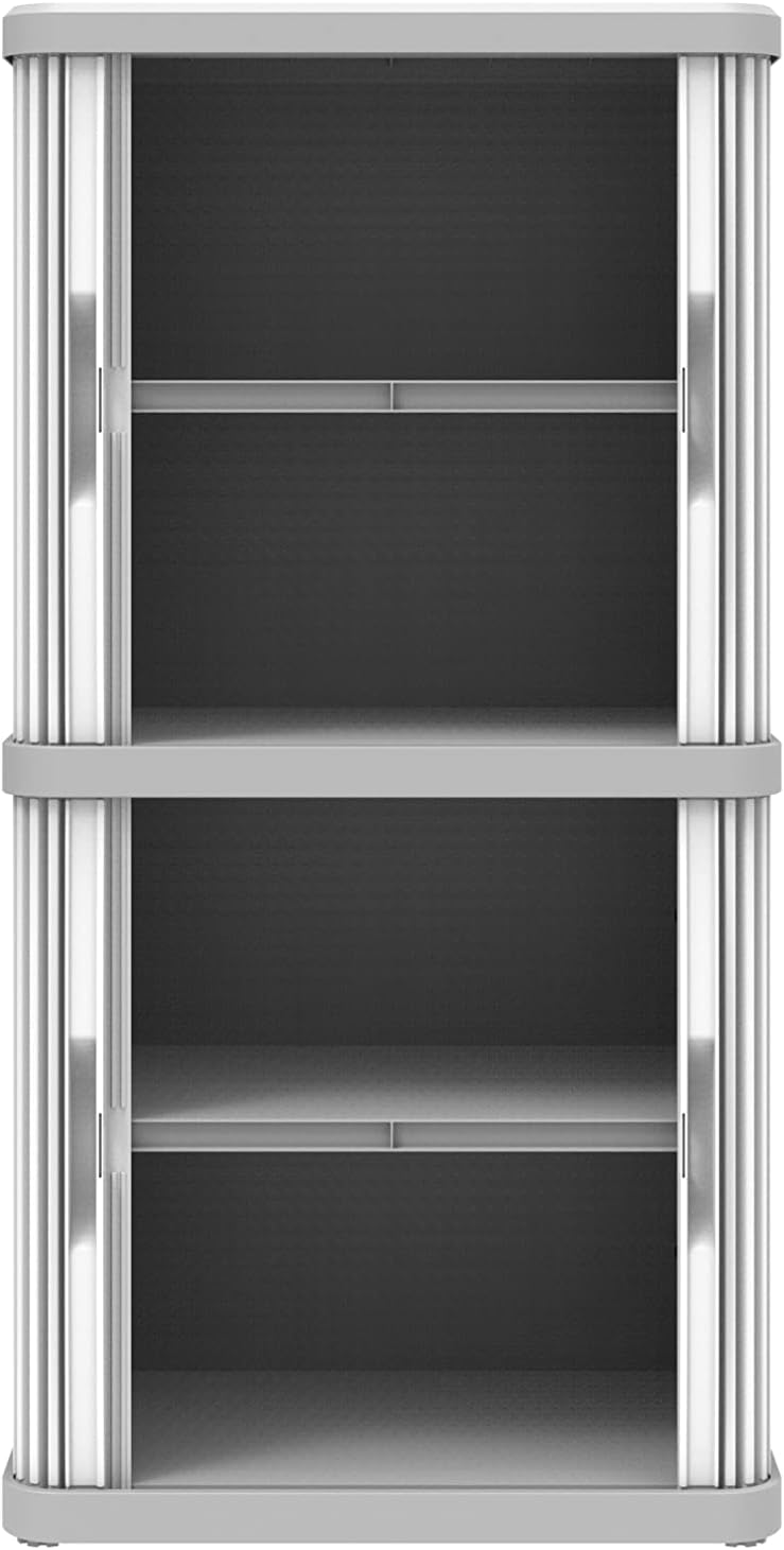 Terry, Rolling Space Cab 2, Indoor and Outdoor 2-Compartment Cabinet with Two...