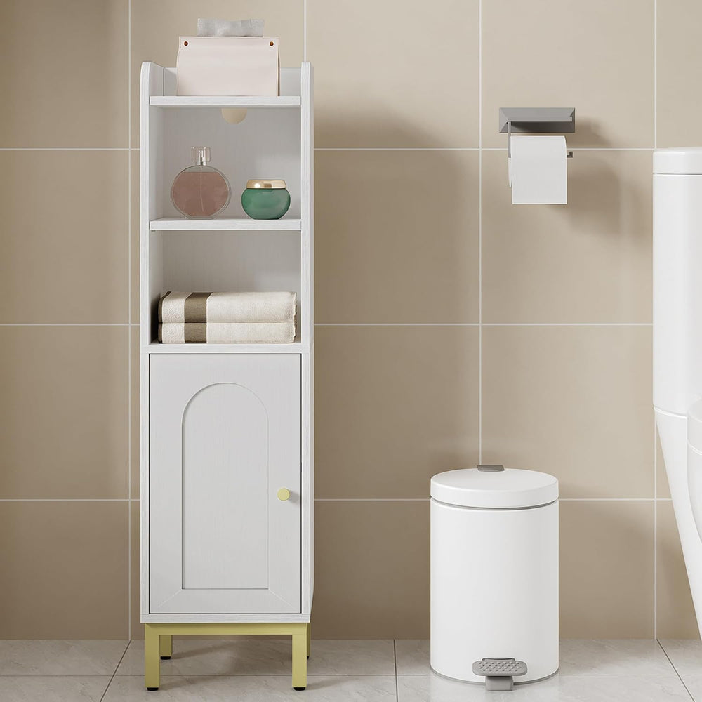 Hzuaneri Bathroom Storage Cabinet, Small Corner Floor Cabinet