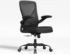 Ergonomic Office Chair - X-Shaped Computer Desk Chair Comfy, Gaming Chair, Office Chair with Lumbar Support, Mesh Office Chairs, Desk Chair for Long Hours(Black Gold)